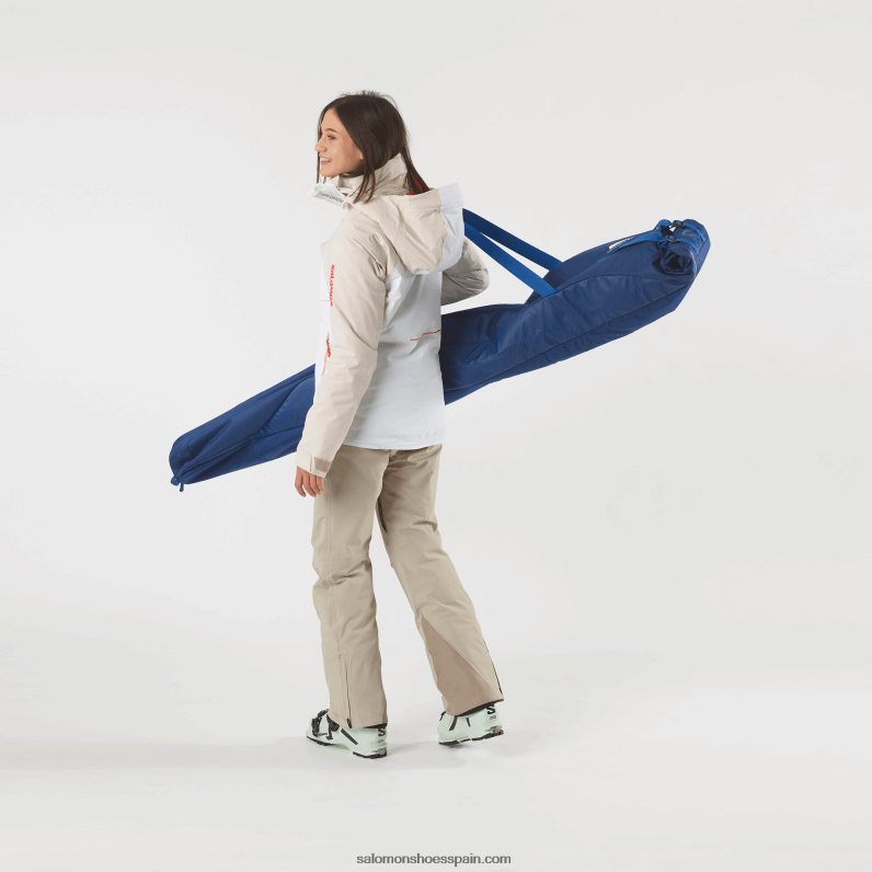 bolsa de esquí para hombre - extender 1p acolchado 160-210 Salomon 00B0PZ407 azul náutico/peonía azul marino