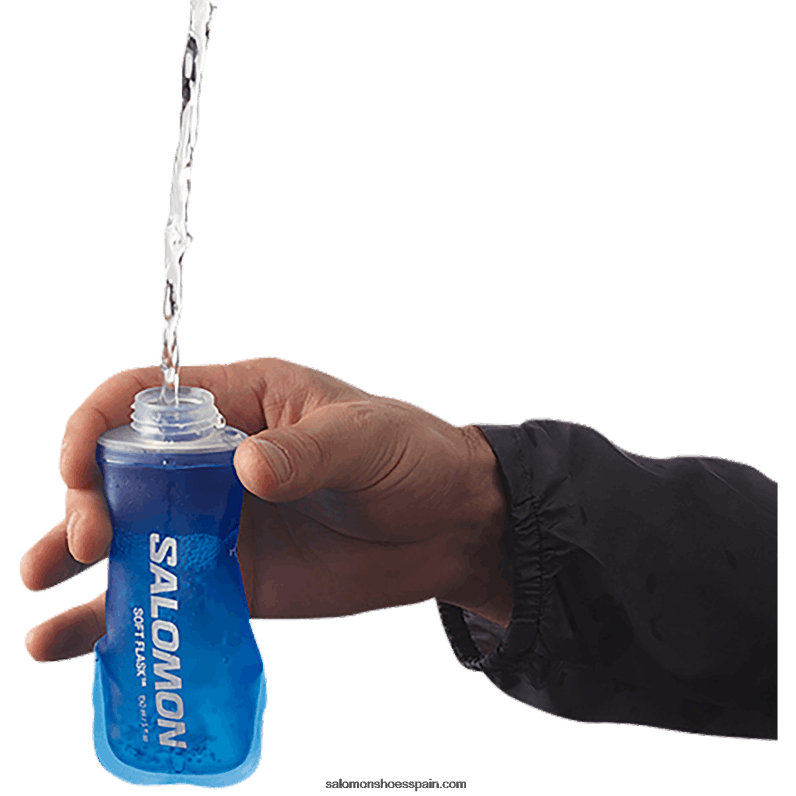 accesorios de hidratación para hombre - botella blanda 150ml/5oz 28 Salomon 00B0PZ389 azul claro