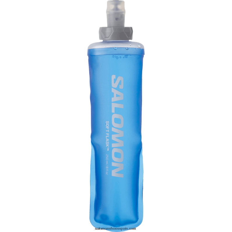accesorios de hidratación para hombre - botella blanda 250ml/8oz 28 Salomon 00B0PZ400 azul claro