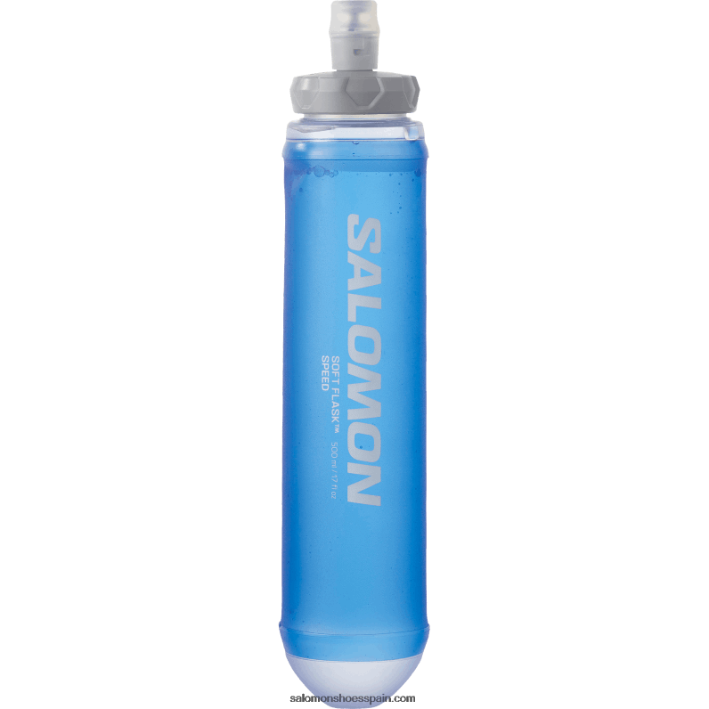 accesorios de hidratación para hombre - botella blanda 500ml/17oz speed 42 Salomon 00B0PZ392 azul claro