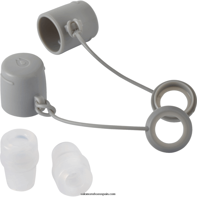 accesorios de hidratación para hombres - cubierta de válvula blanda Salomon 00B0PZ398 transparente/aleación