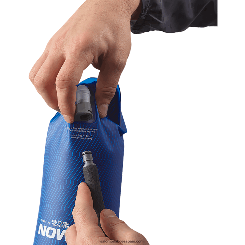 accesorios de hidratación para hombres - depósito blando aislado de 1,6 l Salomon 00B0PZ384 azul claro