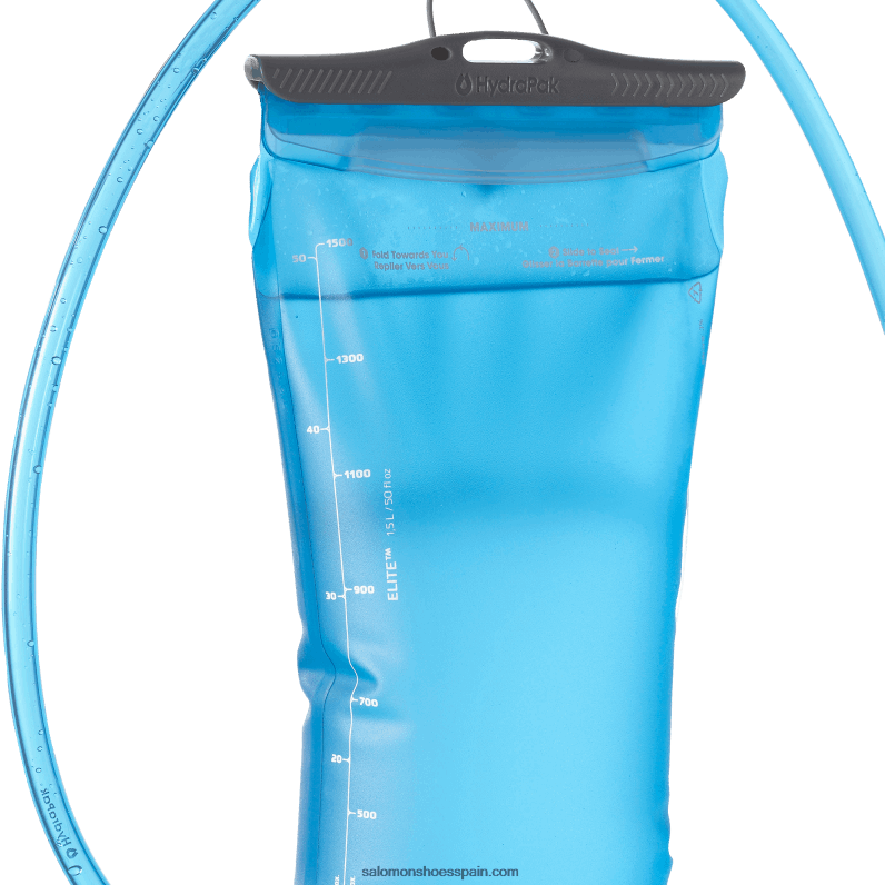 accesorios de hidratación para hombres - depósito blando de 1,5 l Salomon 00B0PZ401 azul claro
