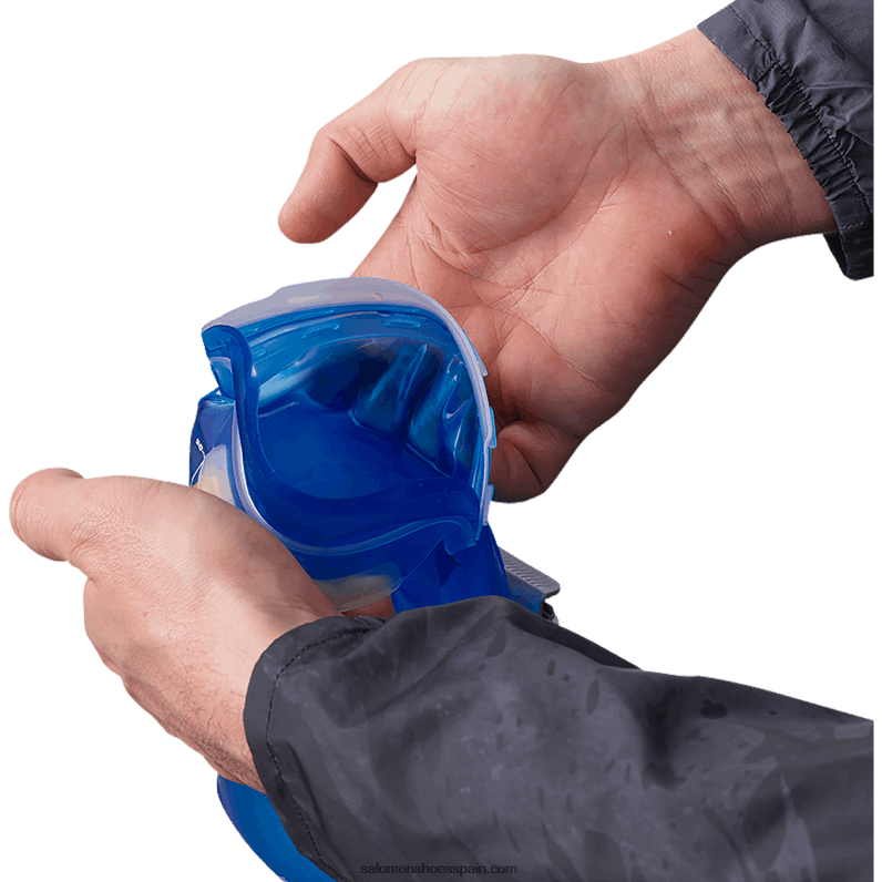 accesorios de hidratación para hombres - depósito blando de 1,5 l Salomon 00B0PZ401 azul claro