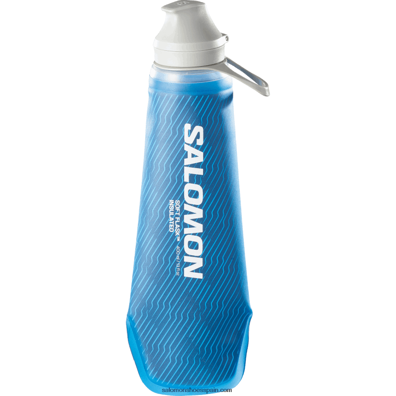 accesorios de hidratación para hombres - termo suave 400ml/13oz isotérmico 42 Salomon 00B0PZ387 azul claro