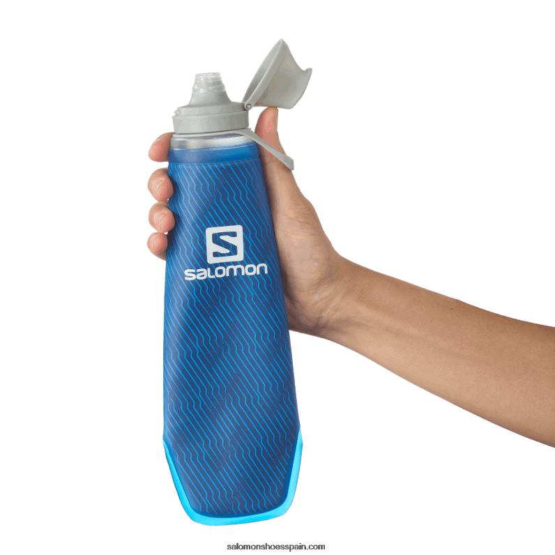 accesorios de hidratación para hombres - termo suave 400ml/13oz isotérmico 42 Salomon 00B0PZ388 azul claro