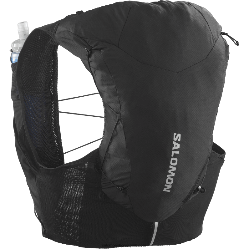 chaleco de running hombre con petacas incluidas - adv skin 12 Salomon 00B0PZ301 negro