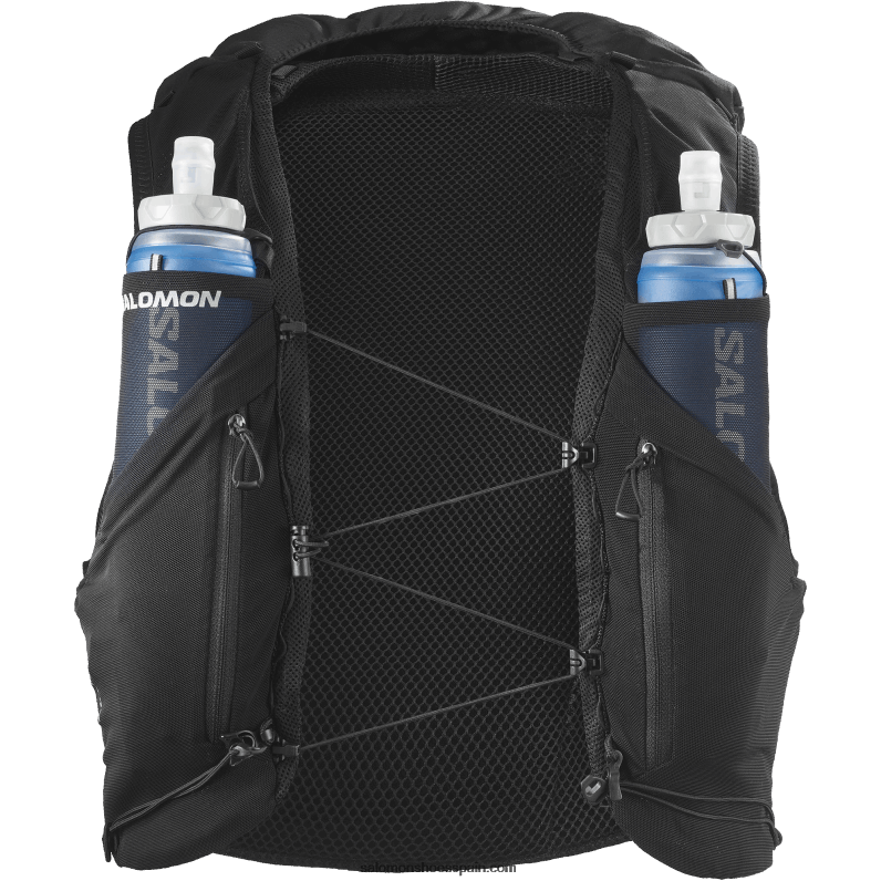 chaleco de running hombre con petacas incluidas - adv skin 12 Salomon 00B0PZ301 negro
