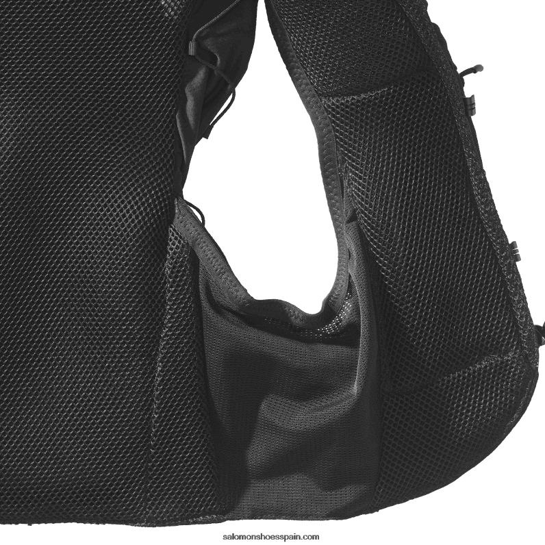 chaleco de running hombre con petacas incluidas - adv skin 12 Salomon 00B0PZ301 negro