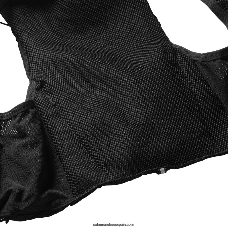 chaleco de running hombre con petacas incluidas - adv skin 12 Salomon 00B0PZ301 negro