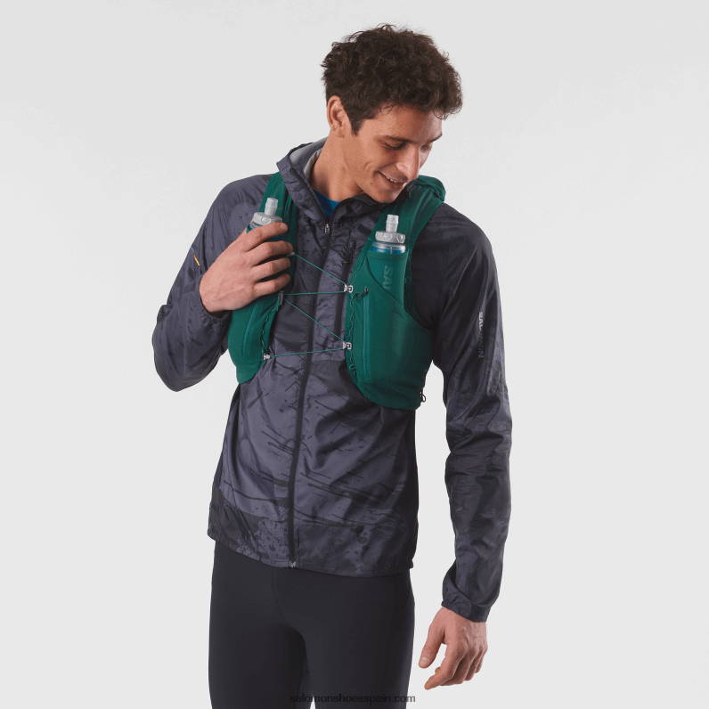 chaleco de running hombre con petacas incluidas - adv skin 12 Salomon 00B0PZ305 Pacífico