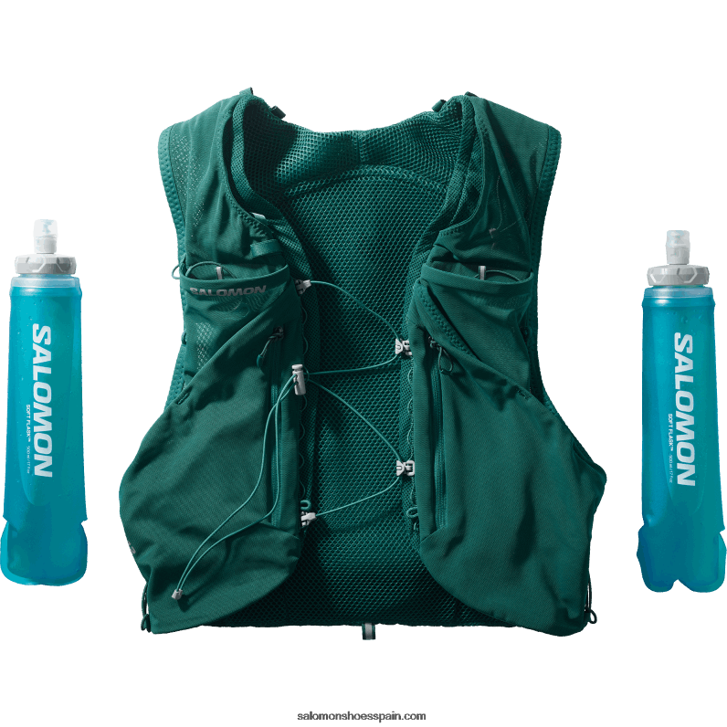 chaleco de running hombre con petacas incluidas - adv skin 12 Salomon 00B0PZ305 Pacífico