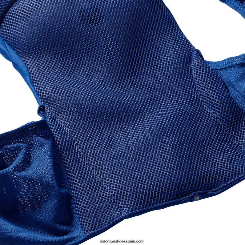 chaleco de running hombre con petacas incluidas - adv skin 5 Salomon 00B0PZ318 azul marino/ébano/blanco