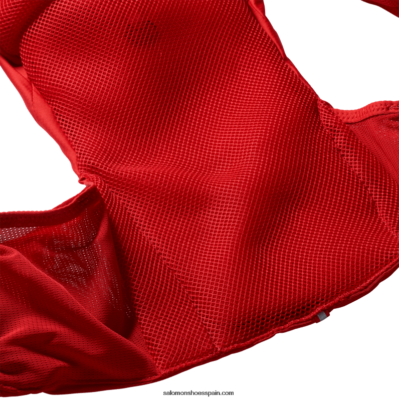 chaleco de running hombre con petacas incluidas - adv skin 5 Salomon 00B0PZ320 bayas de goji/ébano