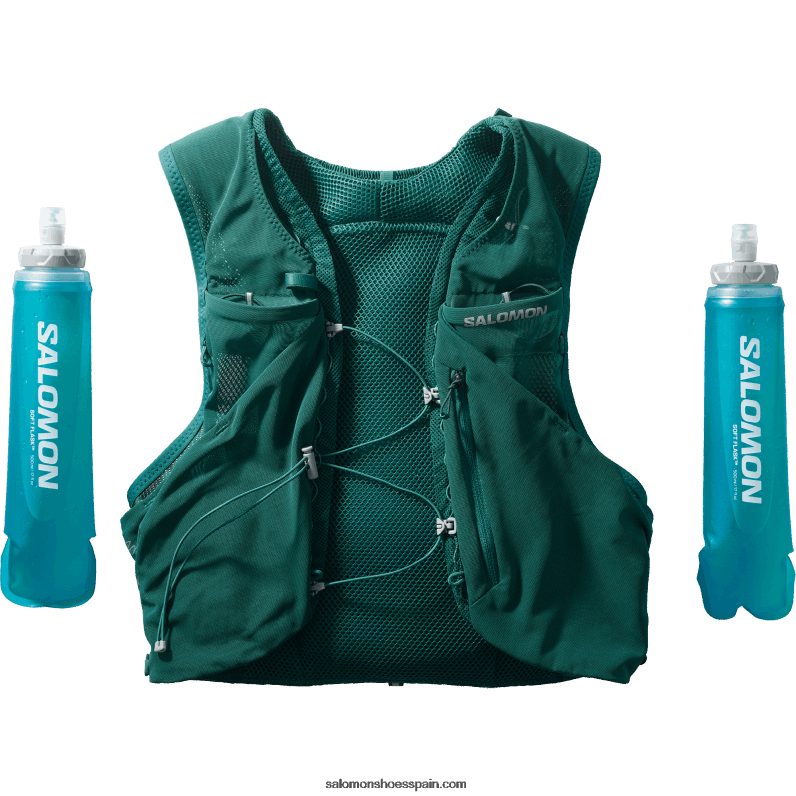 chaleco de running hombre con petacas incluidas - adv skin 5 Salomon 00B0PZ322 Pacífico
