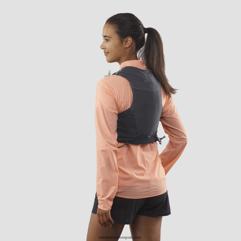 chaleco de running hombre con petacas incluidas - adv skin 5 Salomon 00B0PZ356 ébano