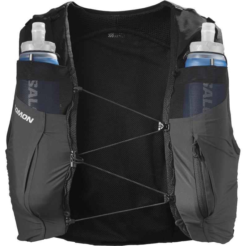 chaleco de running para hombre con petacas incluidas - sense pro 5 Salomon 00B0PZ338 negro/ébano