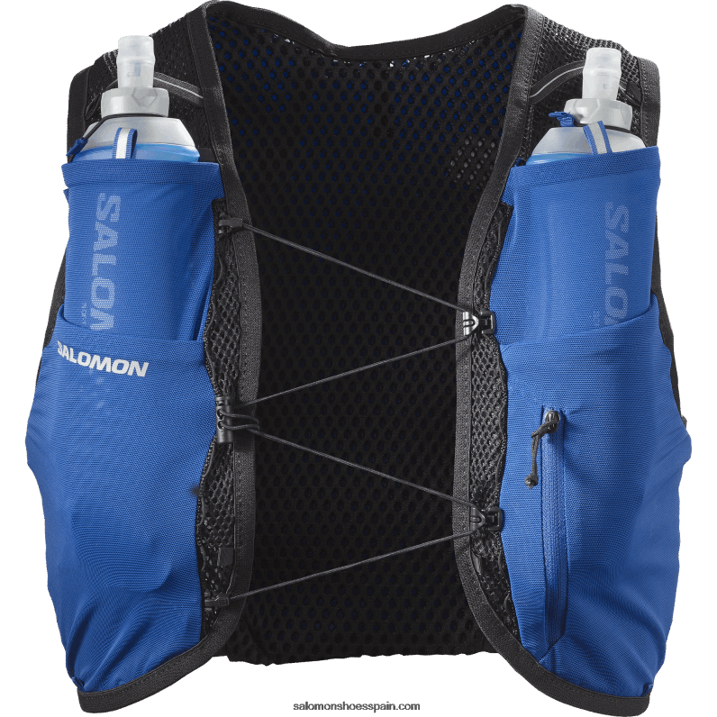 chaleco running hombre con petacas incluidas - active skin 8 Salomon 00B0PZ326 navegar por la web/negro