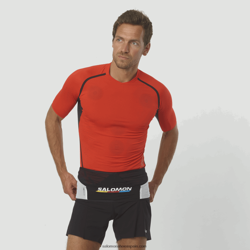 cinturon hombre - adv skin race flag Salomon 00B0PZ316 blanco negro