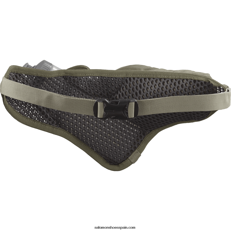 cinturon hombre con botella 3d incluida - active Salomon 00B0PZ345 verde oscuro/ébano
