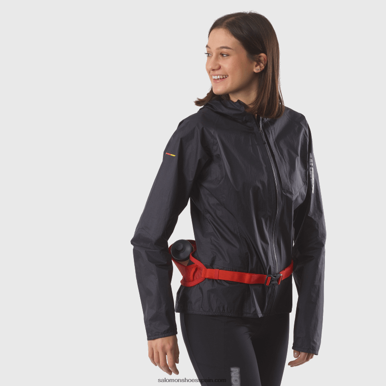 cinturon hombre con botella 3d incluida - active Salomon 00B0PZ346 rojo fuego/ébano