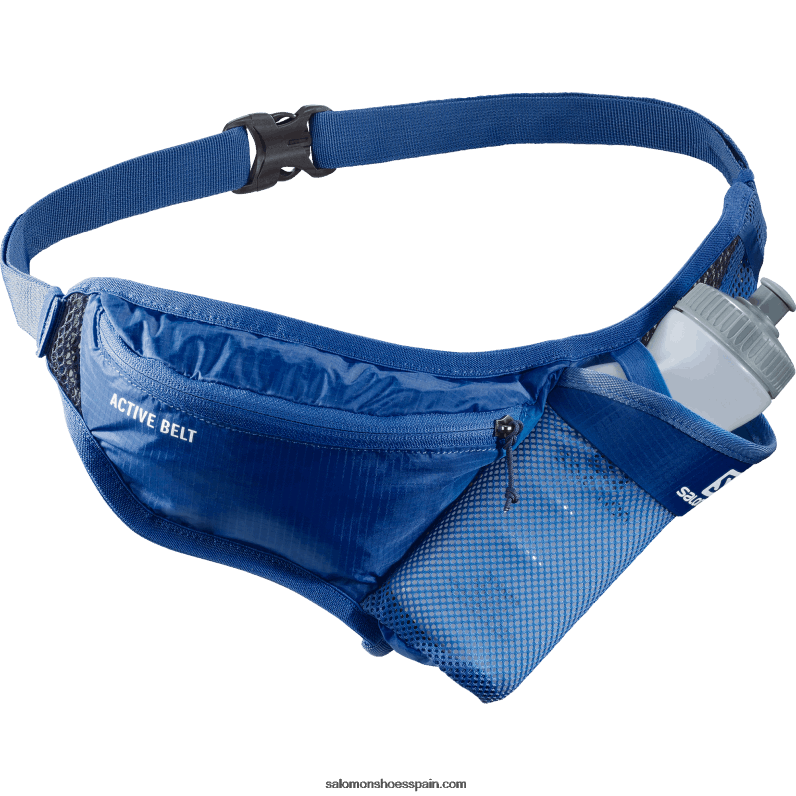 cinturon hombre con botella 3d incluida - active Salomon 00B0PZ348 azul náutico/índigo humor