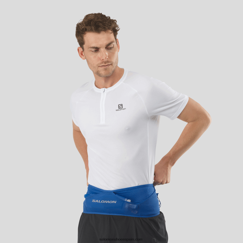 cinturon hombre - piel adv Salomon 00B0PZ353 azul marino/ébano