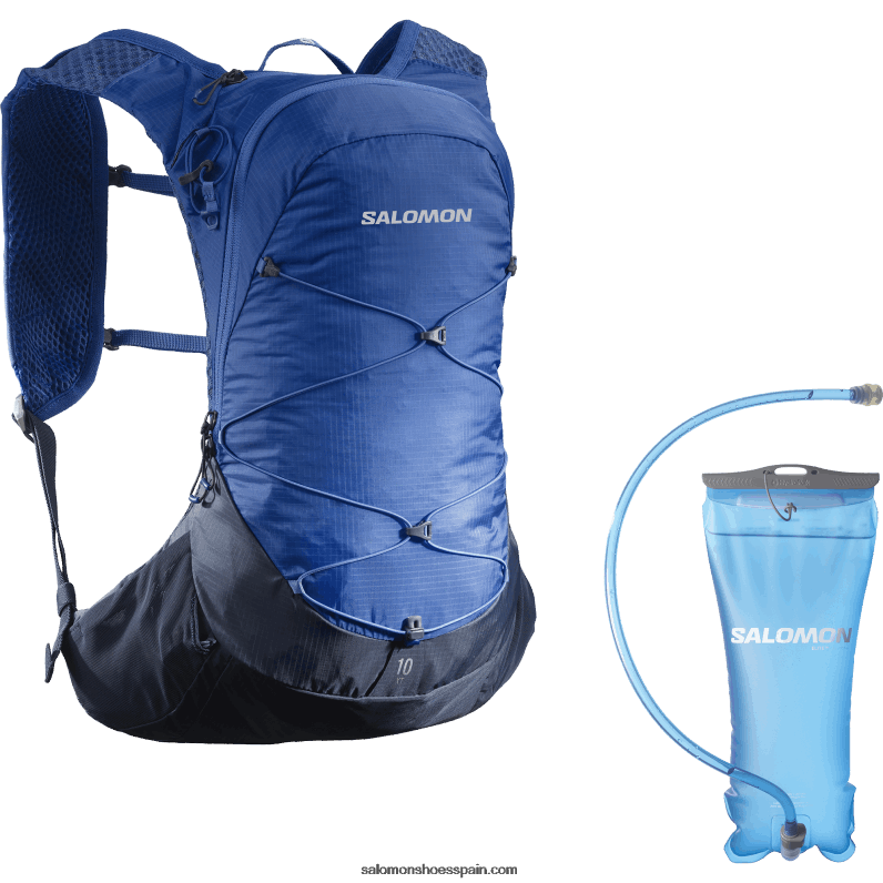 bolsa de senderismo para hombre - vejiga xt 10 Salomon 00B0PZ359 azul náutico/índigo humor