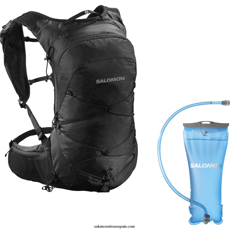 bolsa de senderismo para hombre - vejiga xt 15 Salomon 00B0PZ376 negro