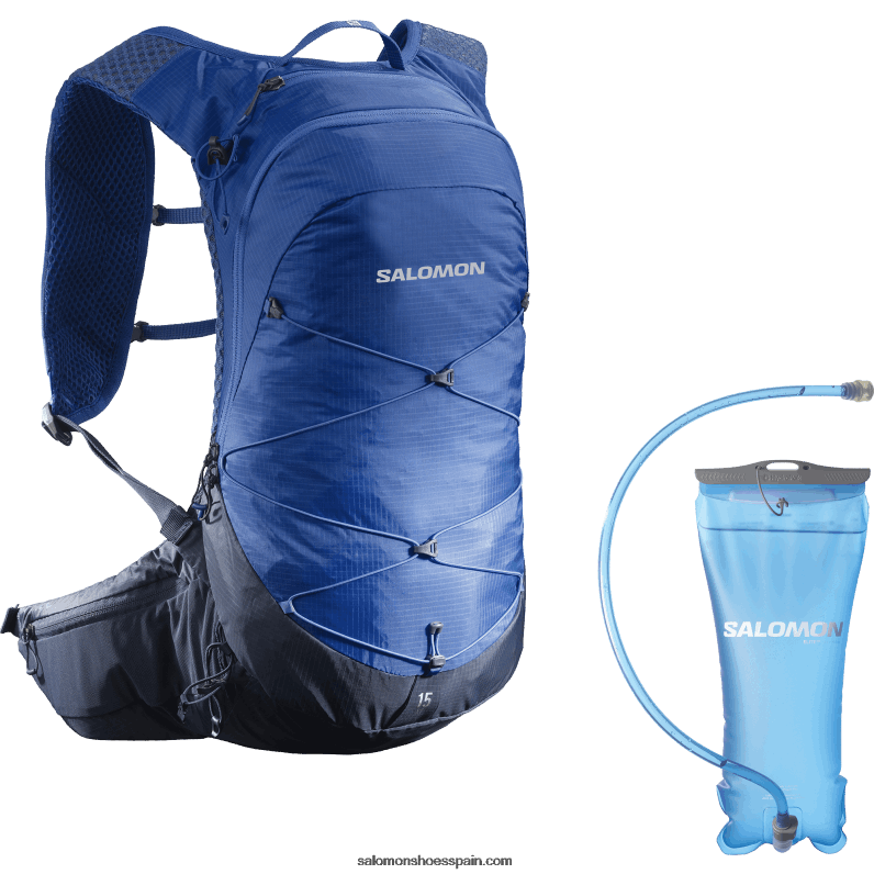 bolsa de senderismo para hombre - vejiga xt 15 Salomon 00B0PZ377 azul náutico/índigo humor