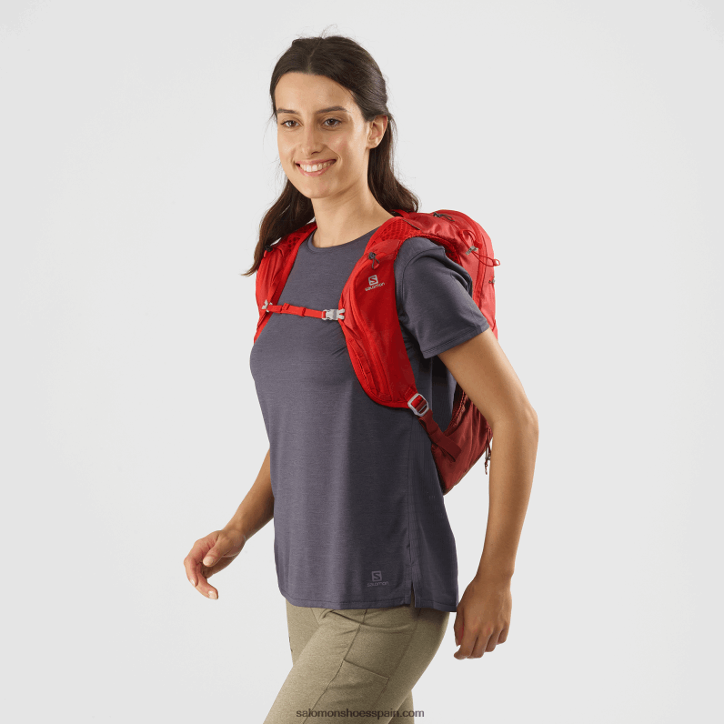 bolsa de senderismo para hombre - xt 10 Salomon 00B0PZ1207 bayas de goji/marrón oscuro