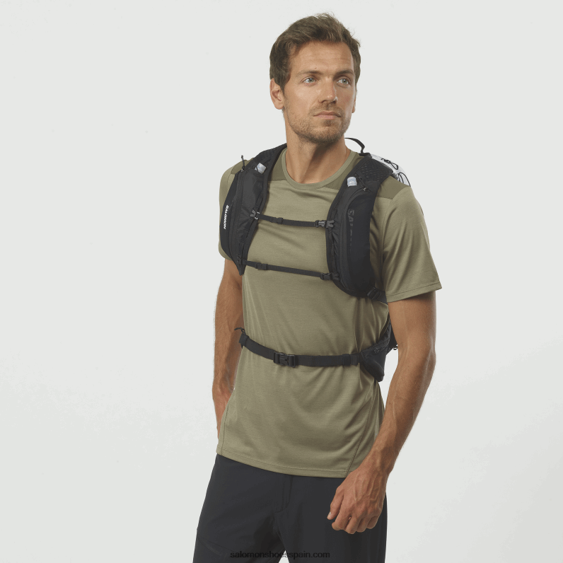 bolsa de senderismo para hombre - xt 15 Salomon 00B0PZ383 blanco negro
