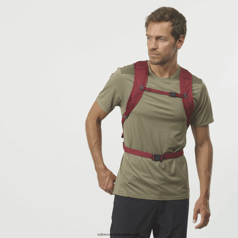 bolsa de uso diario para hombre - trailblazer 10 Salomon 00B0PZ361 naranja aura/rojo ciclismo