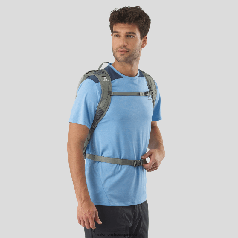 bolsa de uso diario para hombre - trailblazer 10 Salomon 00B0PZ364 hierro forjado/salvia sedona