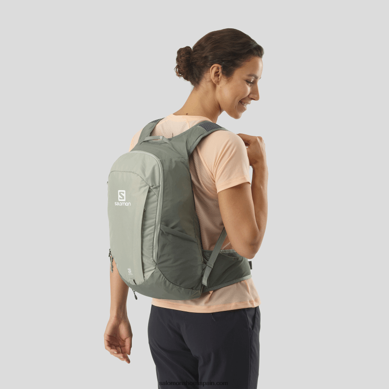 bolsa de uso diario para hombre - trailblazer 20 Salomon 00B0PZ373 hierro forjado/salvia sedona