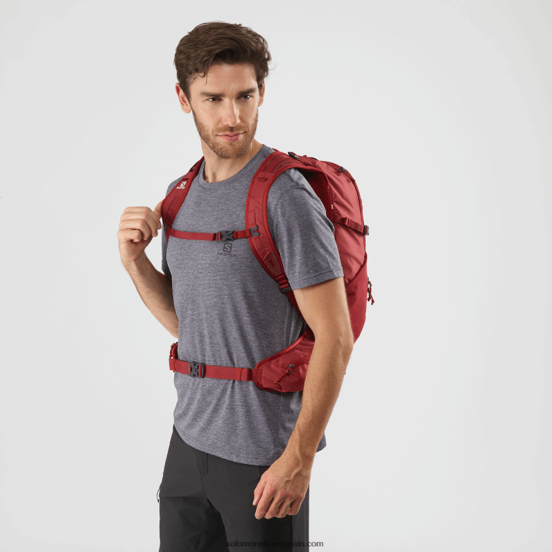 bolsa de uso diario para hombre - trailblazer 30 Salomon 00B0PZ367 guindilla/dalia roja/ébano