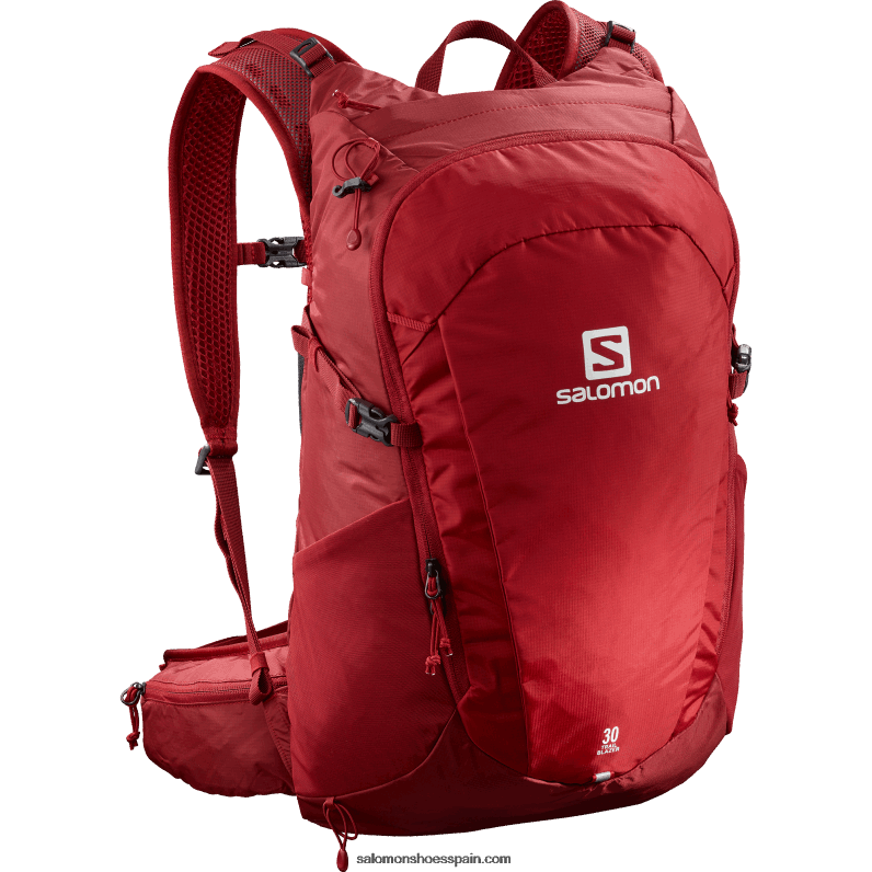 bolsa de uso diario para hombre - trailblazer 30 Salomon 00B0PZ367 guindilla/dalia roja/ébano