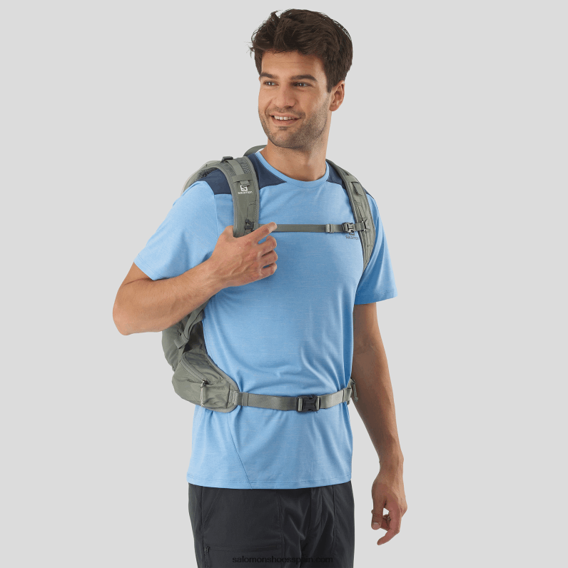 bolsa de uso diario para hombre - trailblazer 30 Salomon 00B0PZ368 hierro forjado/salvia sedona