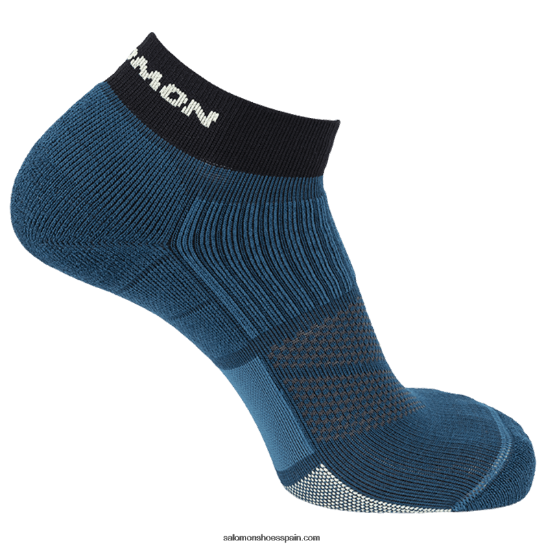 calcetines de hombre - x ultra tobillo Salomon 00B0PZ465 pacífico/negro profundo/amarillo