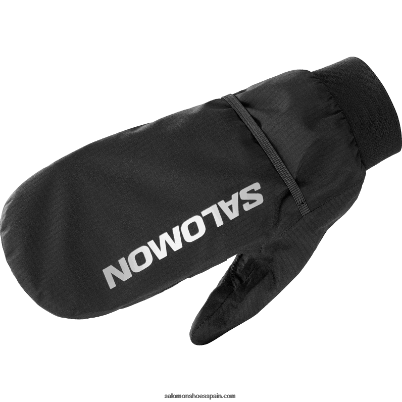 guantes de hombre - bonatti impermeables Salomon 00B0PZ470 negro intenso/carbón reflectante