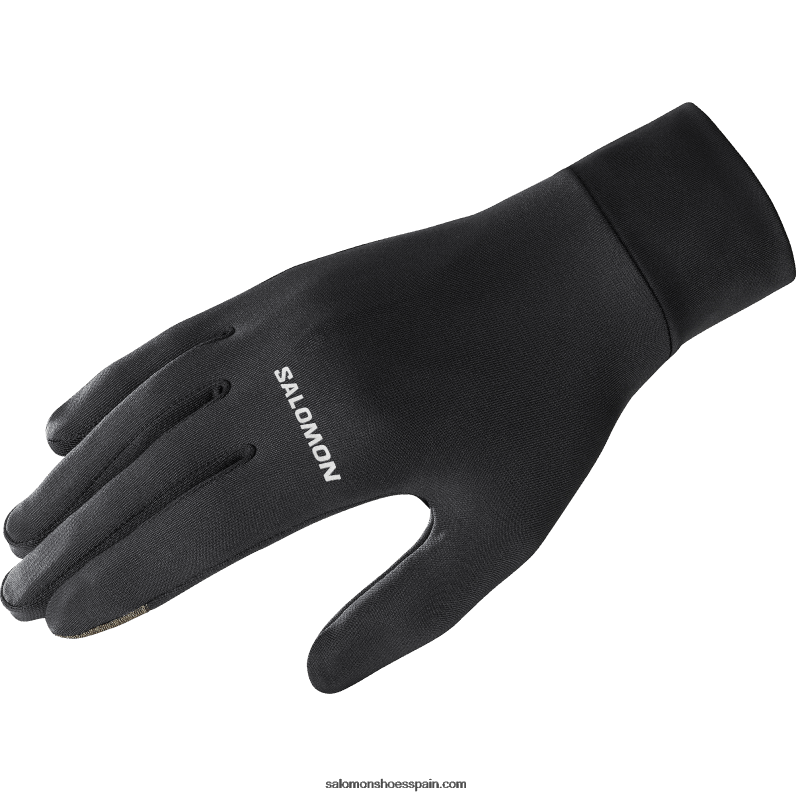 guantes de hombre - cross warm Salomon 00B0PZ474 profundo negro
