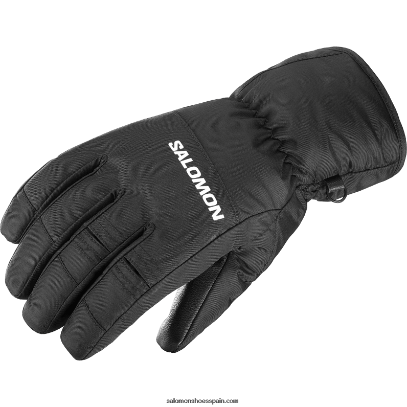 guantes de hombre - force gore-tex Salomon 00B0PZ1209 profundo negro