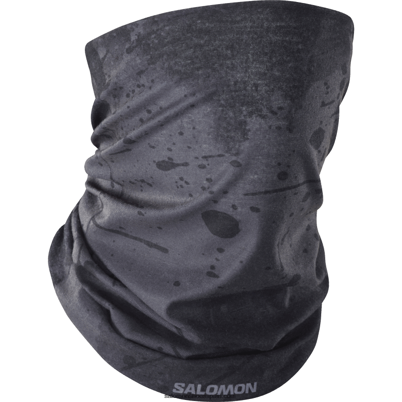 calentador de cuello de hombre - cruz Salomon 00B0PZ449 negro profundo/ao/periscopio