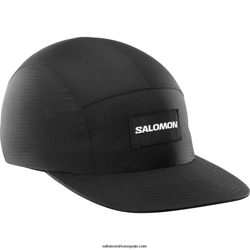 gorra de hombre - bonatti impermeable de cinco paneles Salomon 00B0PZ445 profundo negro