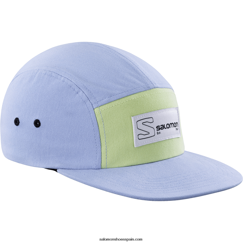 gorra de hombre - cinco paneles Salomon 00B0PZ452 serenidad/lima soleada