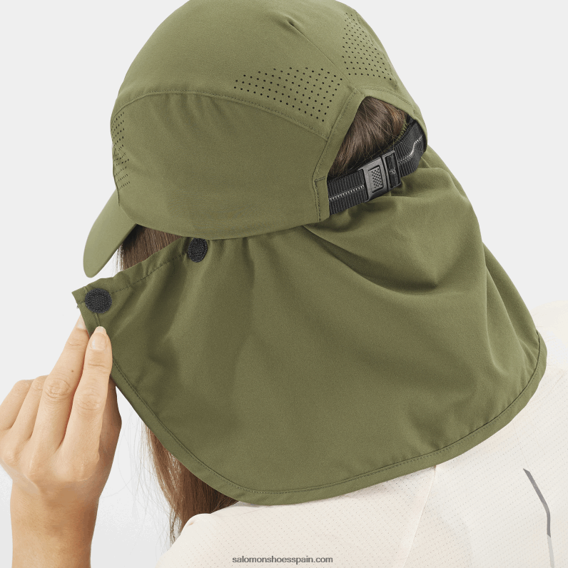 gorra de hombre - cruz+ Salomon 00B0PZ412 hoja de uva