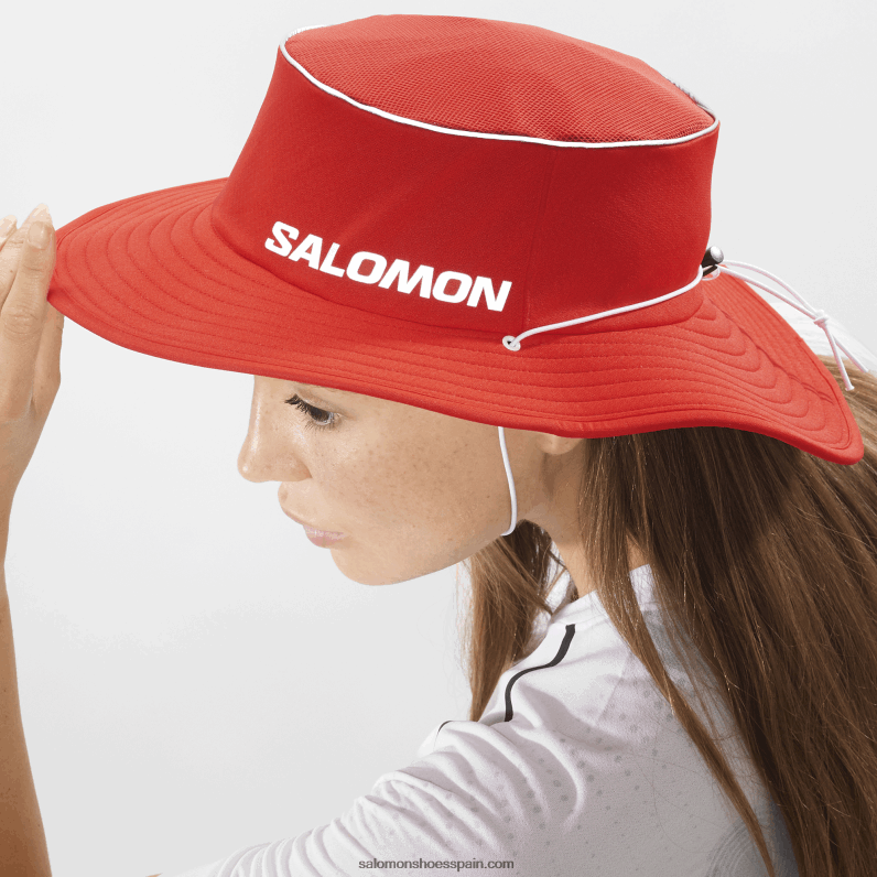 gorra de hombre - s/lab speed bob Salomon 00B0PZ430 rojo fuego