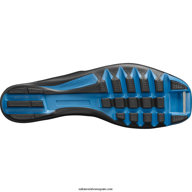 botas nórdicas clásicas de hombre - s/race classic Salomon 00B0PZ703 negro/azul proceso