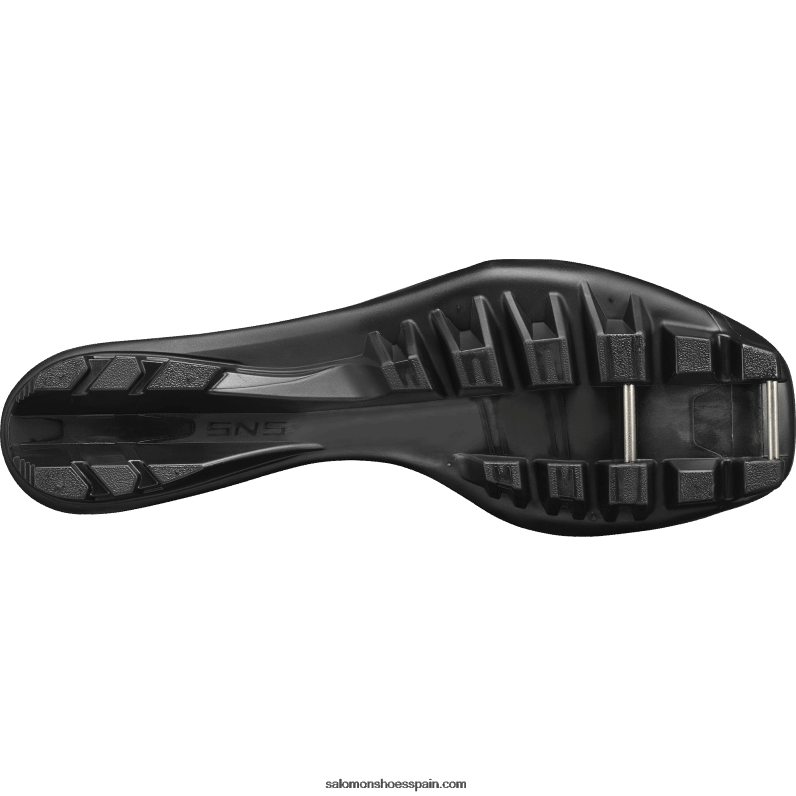 botas nórdicas clásicas de patinaje para hombre - pro combi pilot Salomon 00B0PZ699 azul marino oscuro/negro/azul proceso