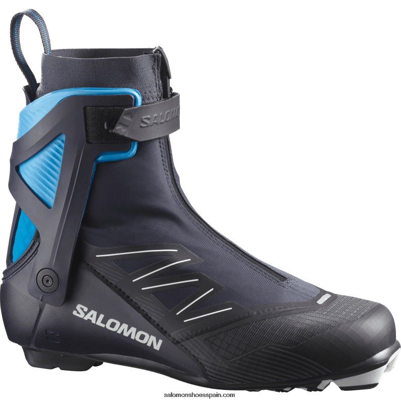botas nordicas skate hombre - rs8 Salomon 00B0PZ694 azul marino oscuro/negro/azul proceso